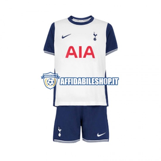 Maglia Tottenham Hotspur 2024-2025 Bambino 3-13 anni Manica Corta, Gara Home