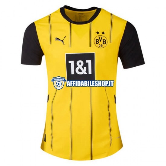 Maglia Borussia Dortmund 2024-2025 Uomo Manica Corta, Gara Home