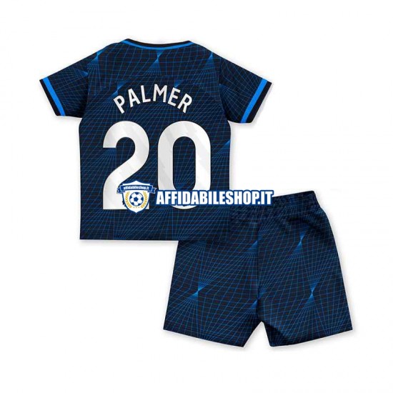 Maglia Chelsea Cole Palmer 20 2023-2024 Bambino 3-13 anni Manica Corta, Gara Away