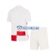 Maglia Croazia Euro 2024 Bambino 3-13 anni Manica Corta, Gara Home