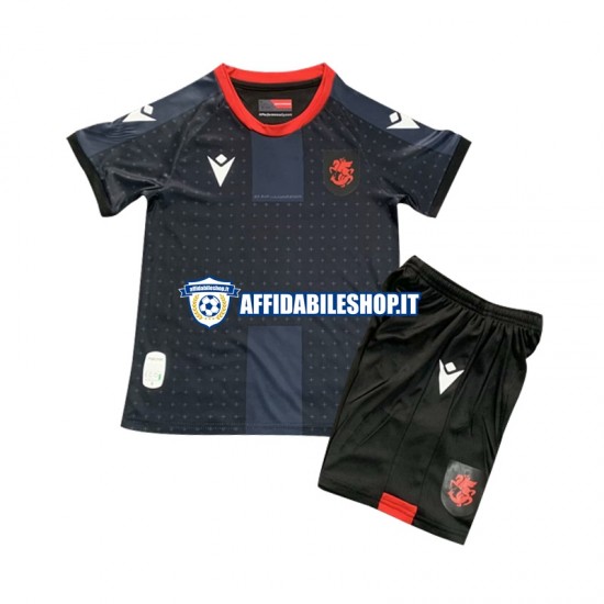 Maglia Georgia 2024 Bambino 3-13 anni Manica Corta, Gara Away