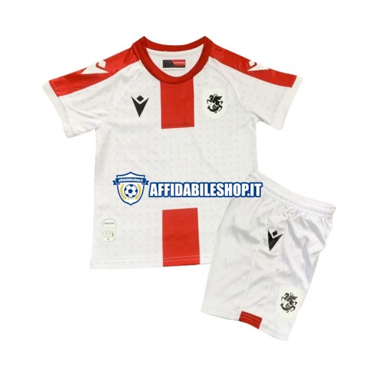 Maglia Georgia 2024 Bambino 3-13 anni Manica Corta, Gara Home