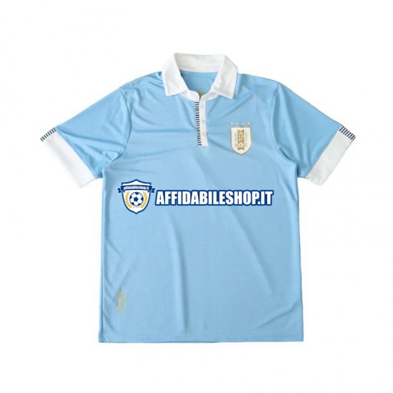 Maglia Uruguay 100th Anniversary 2024 Uomo Manica Corta, Gara Home