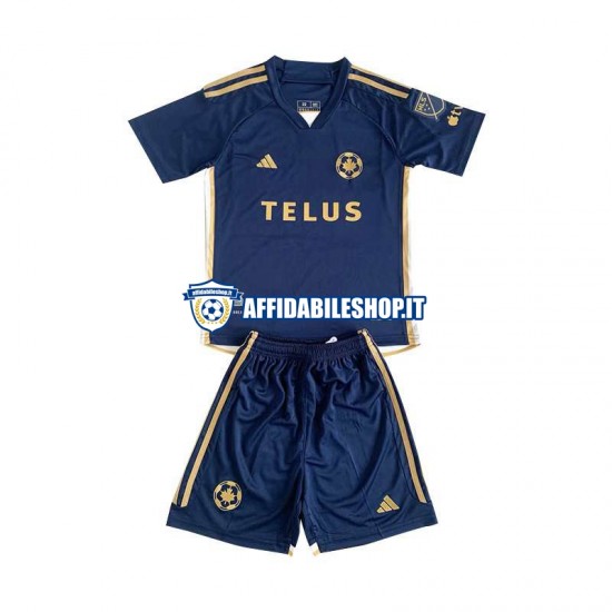 Maglia Vancouver Whitecaps 2024 Bambino 3-13 anni Manica Corta, Gara Away