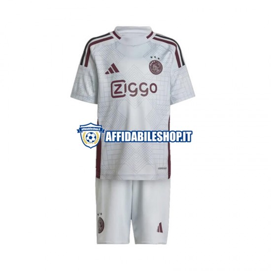 Maglia AFC Ajax 2024-2025 Bambino 3-13 anni Manica Corta, Gara Terza