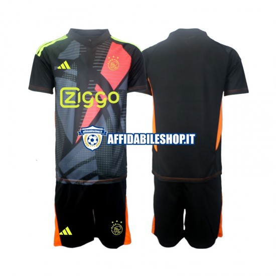 Maglia AFC Ajax Portiere 2024-2025 Bambino 3-13 anni Manica Corta, Gara Home