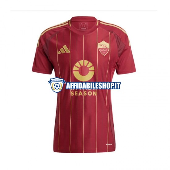 Maglia AS Roma 2024-2025 Uomo Manica Corta, Gara Home