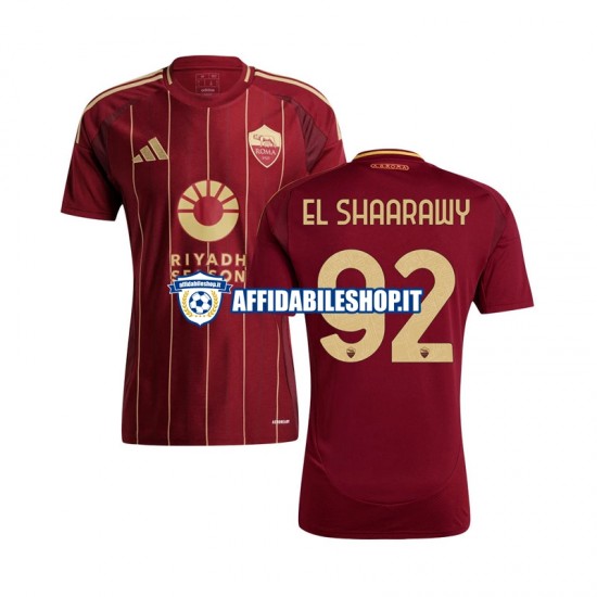 Maglia AS Roma Stephan El Shaarawy 92 2024-2025 Uomo Manica Corta, Gara Home