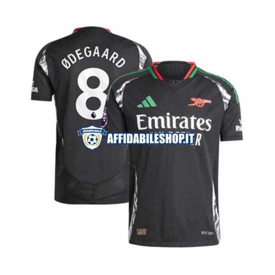 Maglia Arsenal Martin Odegaard 8 2024-2025 Uomo Manica Corta, Gara Away