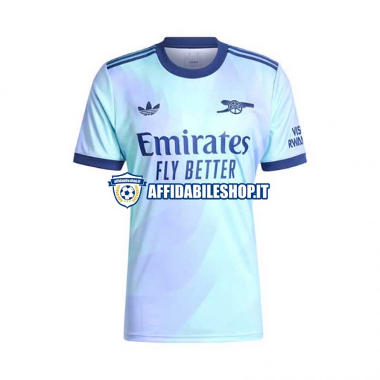 Maglia Arsenal 2024-2025 Uomo Manica Corta, Gara Terza