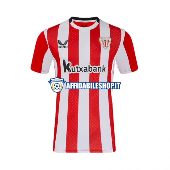 Maglia Athletic Bilbao 2024-2025 Uomo Manica Corta, Gara Home