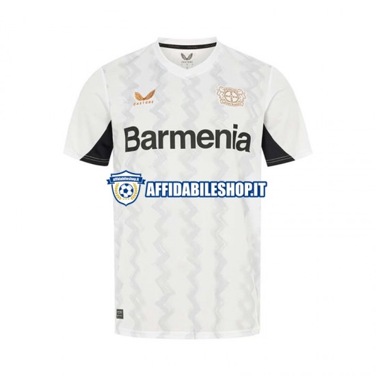 Maglia Bayer 04 Leverkusen 2024-2025 Uomo Manica Corta, Gara Away