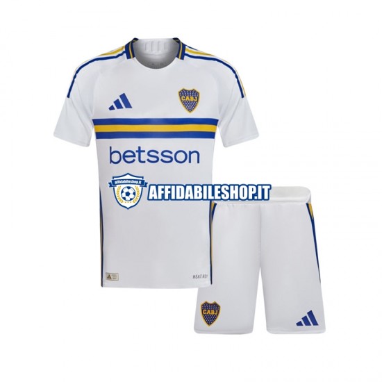 Maglia CA Boca Juniors 2024-2025 Bambino 3-13 anni Manica Corta, Gara Away