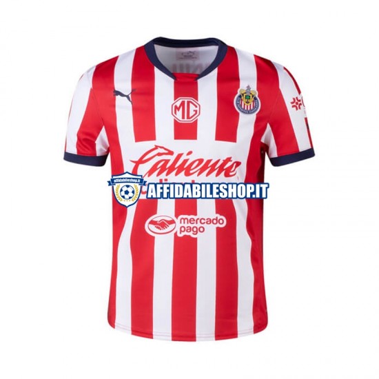 Maglia CD Guadalajara 2024-2025 Uomo Manica Corta, Gara Home