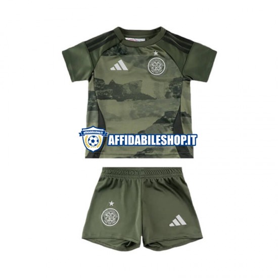 Maglia Celtic 2024-2025 Bambino 3-13 anni Manica Corta, Gara Terza