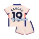 Maglia Chelsea Jadon Sancho 19 2024-2025 Bambino 3-13 anni Manica Corta, Gara Away