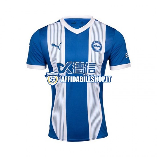 Maglia Deportivo Alaves 2024-2025 Uomo Manica Corta, Gara Home