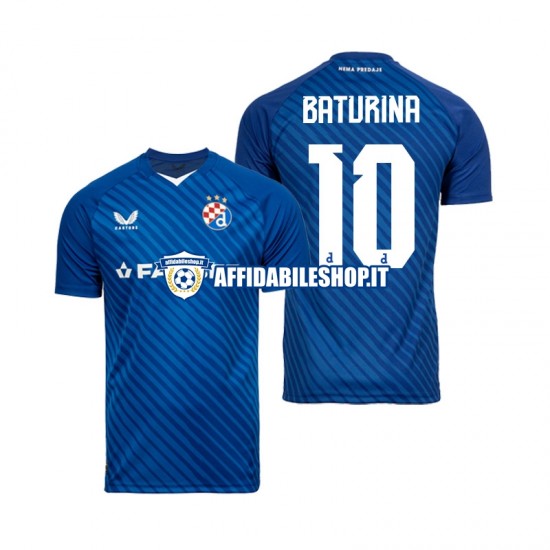 Maglia Dinamo Zagreb Martin Baturina 10 2024-2025 Uomo Manica Corta, Gara Home