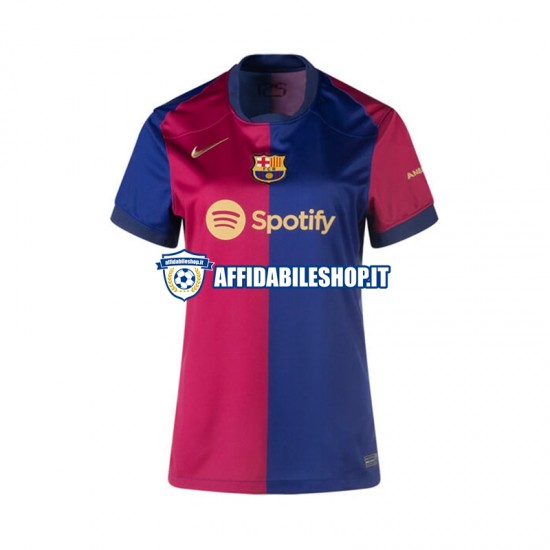 Maglia FC Barcelona 2024-2025 Donna Manica Corta, Gara Home