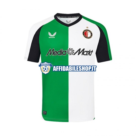 Maglia Feyenoord Rotterdam 2024-2025 Uomo Manica Corta, Gara Terza