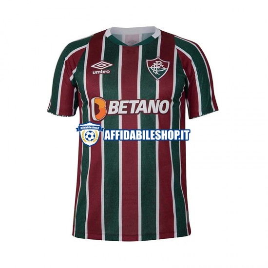 Maglia Fluminense 2024-2025 Uomo Manica Corta, Gara Home