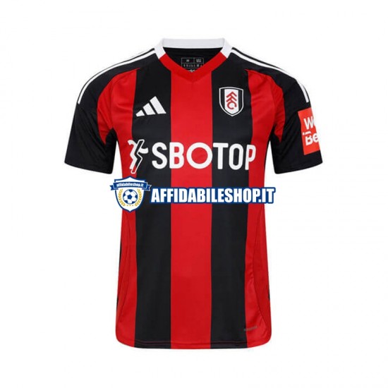 Maglia Fulham 2024-2025 Uomo Manica Corta, Gara Away