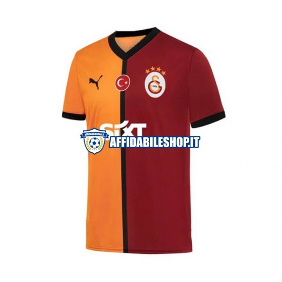 Maglia Galatasaray 2024-2025 Uomo Manica Corta, Gara Home