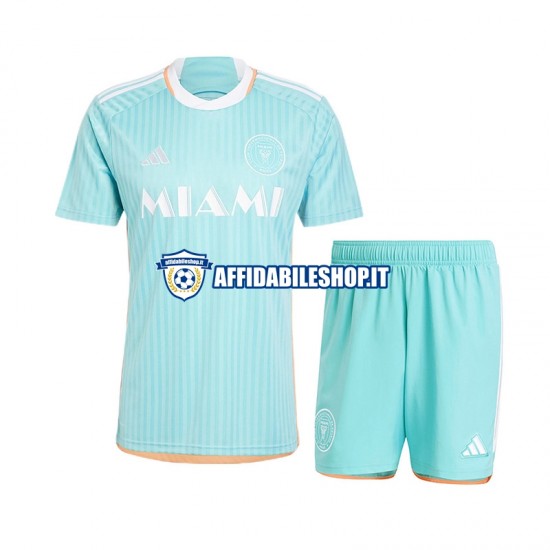 Maglia Inter Miami 2024-2025 Bambino 3-13 anni Manica Corta, Gara Terza