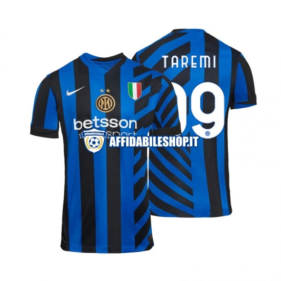 Maglia Inter Milan Mehdi Taremi 99 2024-2025 Uomo Manica Corta, Gara Home