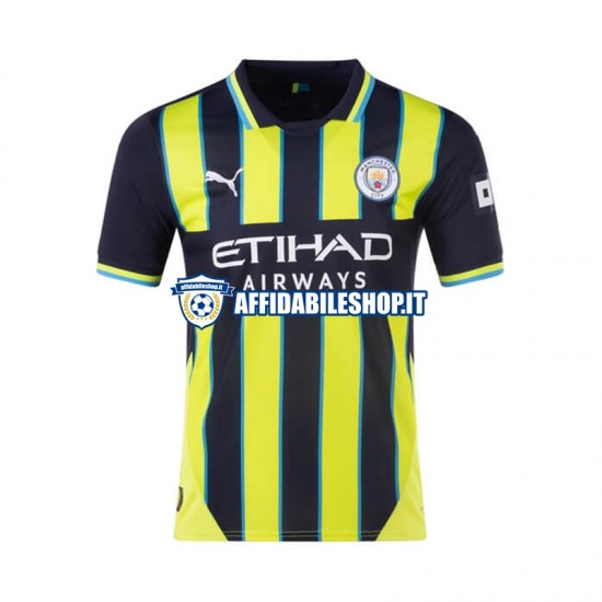 Maglia Manchester City 2024-2025 Uomo Manica Corta, Gara Away