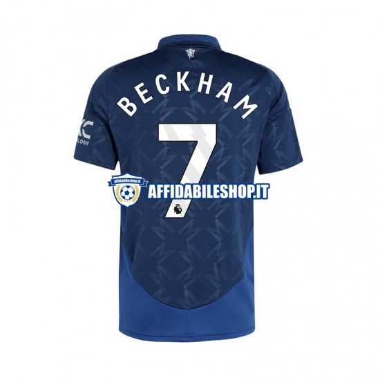 Maglia Manchester United Beckham 7 2024-2025 Uomo Manica Corta, Gara Away