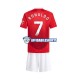 Maglia Manchester United Cristiano Ronaldo 7 2024-2025 Bambino 3-13 anni Manica Corta, Gara Home