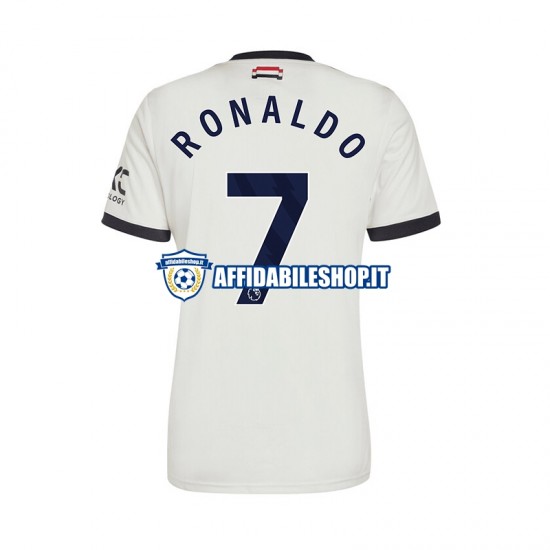 Maglia Manchester United Cristiano Ronaldo 7 2024-2025 Uomo Manica Corta, Gara Terza