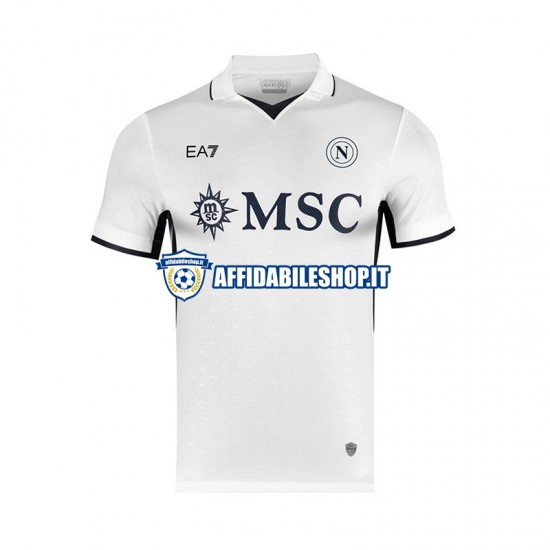 Maglia Napoli 2024-2025 Uomo Manica Corta, Gara Away