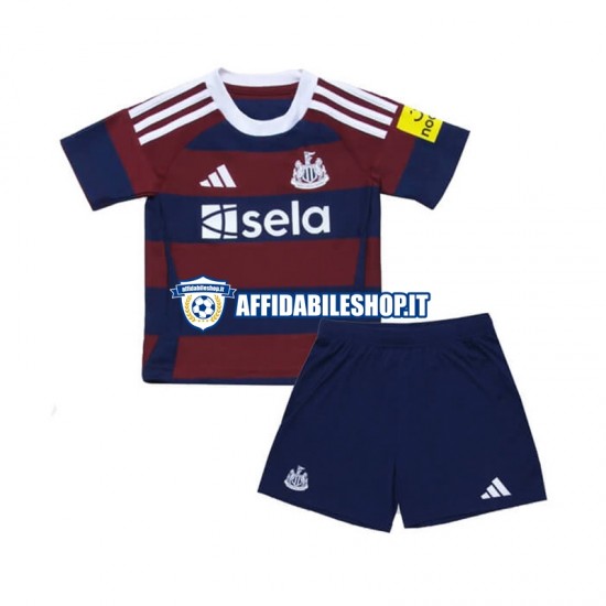 Maglia Newcastle United 2024-2025 Bambino 3-13 anni Manica Corta, Gara Away