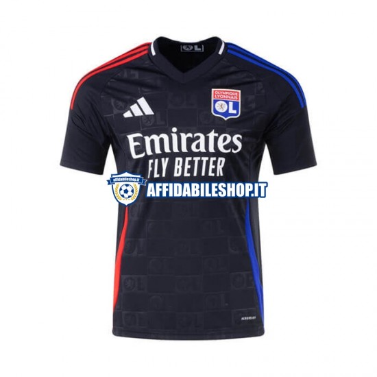 Maglia Olympique Lyonnais 2024-2025 Uomo Manica Corta, Gara Away