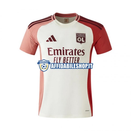 Maglia Olympique Lyonnais 2024-2025 Uomo Manica Corta, Gara Terza