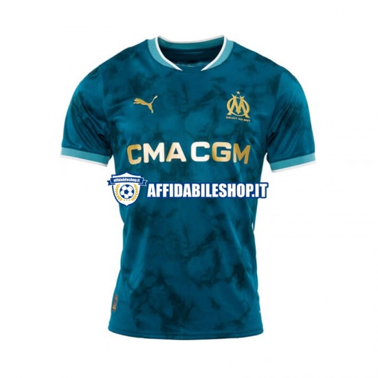 Maglia Olympique de Marseille 2024-2025 Uomo Manica Corta, Gara Away