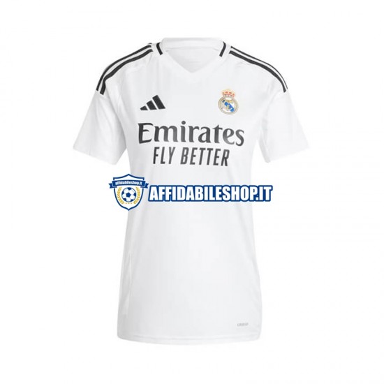 Maglia Real Madrid 2024-2025 Donna Manica Corta, Gara Home