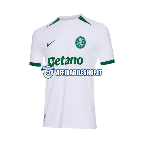 Maglia Sporting CP 2024-2025 Uomo Manica Corta, Gara Away