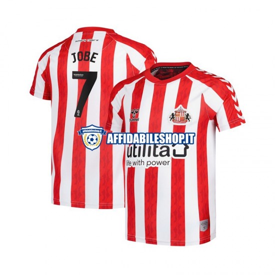 Maglia Sunderland Jobe Bellingham 7 2024-2025 Uomo Manica Corta, Gara Home