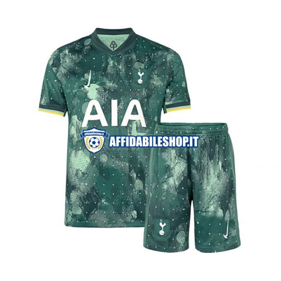 Maglia Tottenham Hotspur 2024-2025 Bambino 3-13 anni Manica Corta, Gara Terza