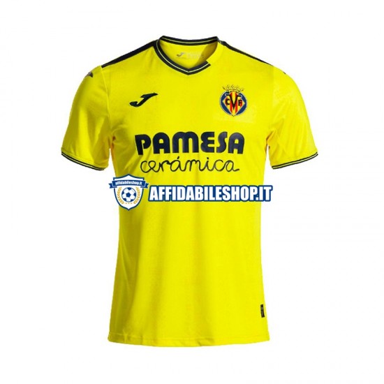 Maglia Villarreal CF 2024-2025 Uomo Manica Corta, Gara Home